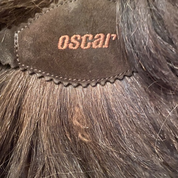 Oscar made in Italy brown  fur apres ski boot 37 - Picture 3 of 8